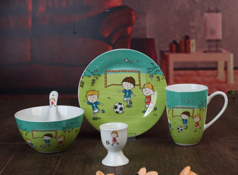 Παιδικό Σετ Φαγητού 5τμχ Πορσελάνης Play CRYSPO TRIO 28.8564.90 (Υλικό: Πορσελάνη, Μέγεθος: Παιδικά) - CRYSPO TRIO - 28.8564.90